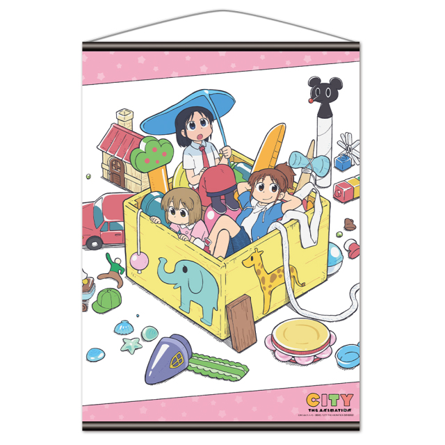 TVアニメ『CITY THE ANIMATION』  B2タペストリー ティザービジュアルver.