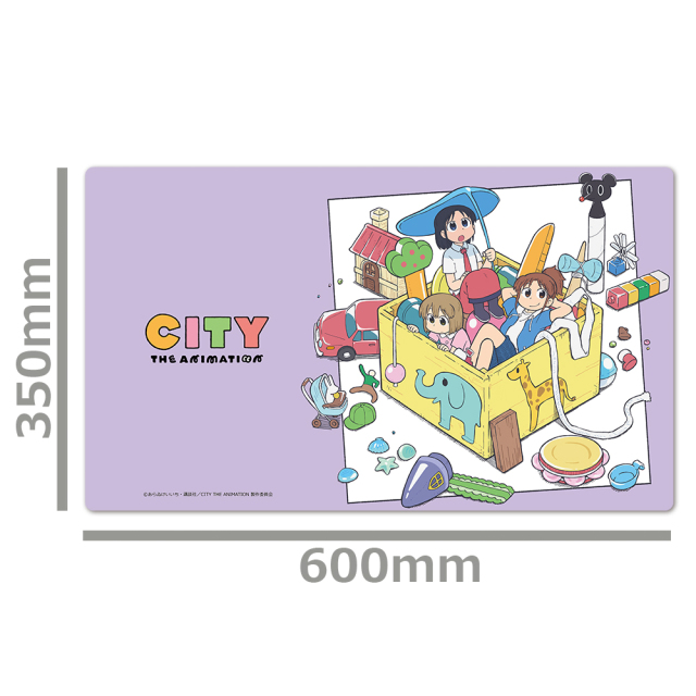 TVアニメ『CITY THE ANIMATION』 キャラクターラバーマット