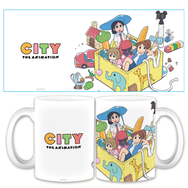 TVアニメ『CITY THE ANIMATION』 マグカップ ティザービジュアルver.