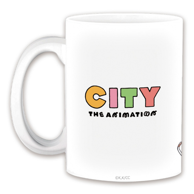 TVアニメ『CITY THE ANIMATION』 マグカップ ティザービジュアルver.