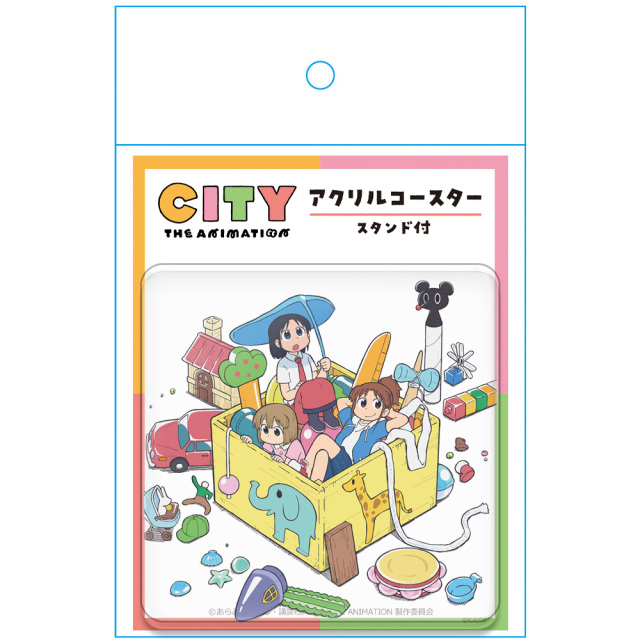 TVアニメ『CITY THE ANIMATION』 アクリルコースター(スタンド付