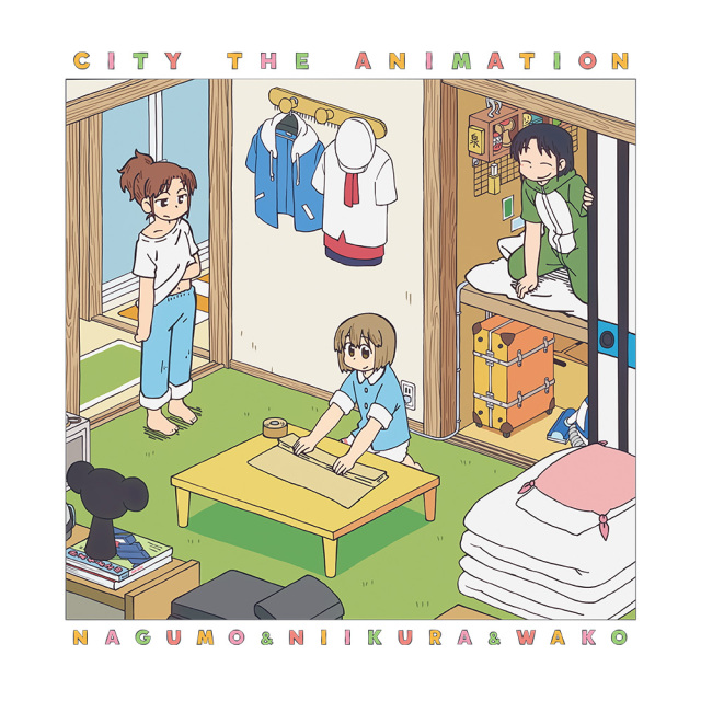 TVアニメ『CITY THE ANIMATION』 Tシャツ 南雲美鳥＆にーくら＆泉わこ