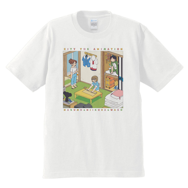 TVアニメ『CITY THE ANIMATION』 Tシャツ 南雲美鳥＆にーくら