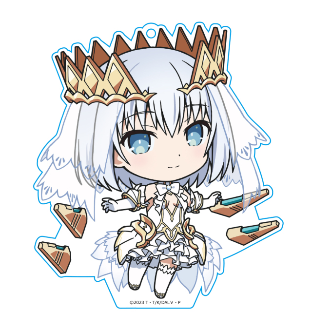 あか デートアライブ　らのすぽ！ デート・ア・ライブ　キーホルダー　5個 デート・ア・ライブV ぷにこれ！キーホルダー(スタンド付) 鳶一折紙