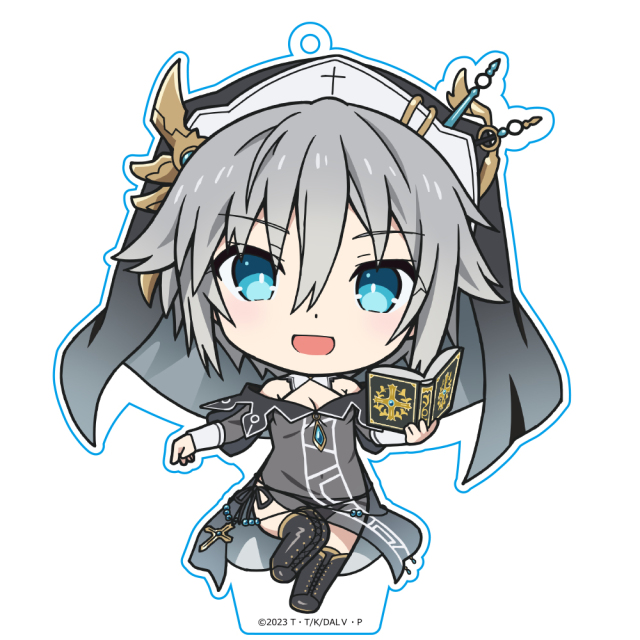 デート・ア・ライブV ぷにこれ！キーホルダー(スタンド付) 本条二亜