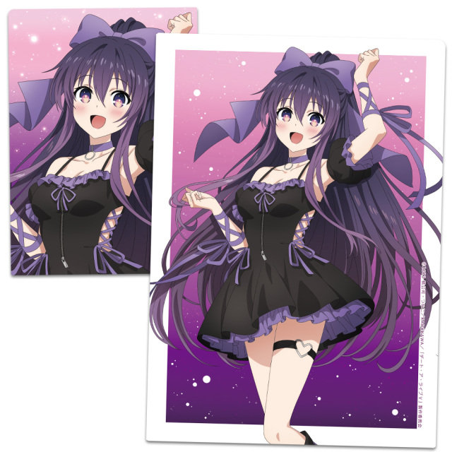 デート・ア・ライブV クリアファイル 夜刀神十香  ゴシックパンクver. 【描き下ろし】