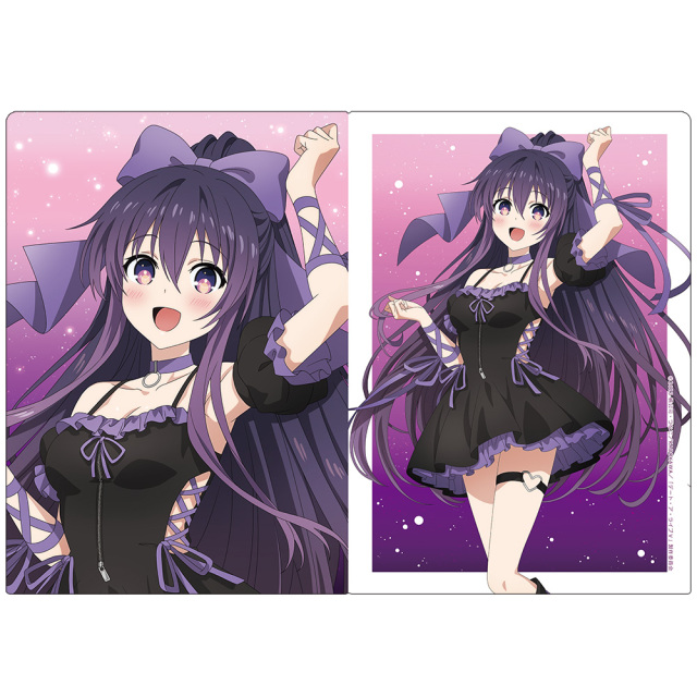 デート・ア・ライブV クリアファイル 夜刀神十香 ゴシックパンクver