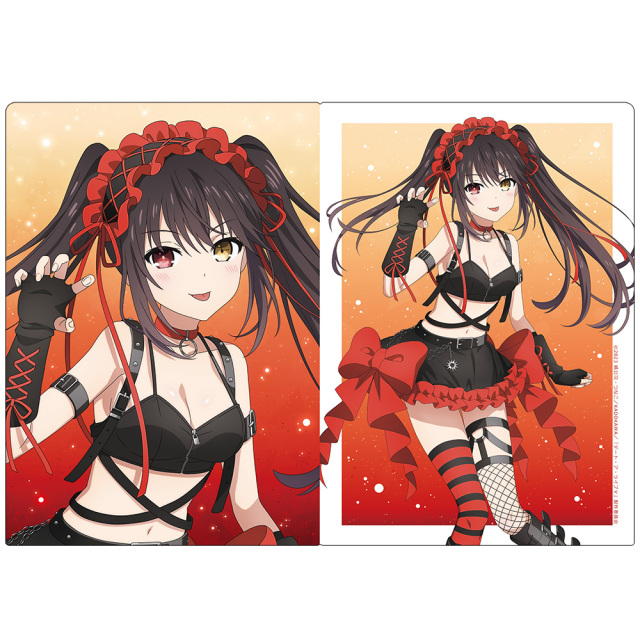 デート・ア・ライブV クリアファイル 時崎狂三 ゴシックパンクver