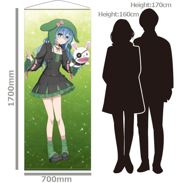 デート・ア・ライブV ほぼ等身大タペストリー 四糸乃 ゴシックパンク