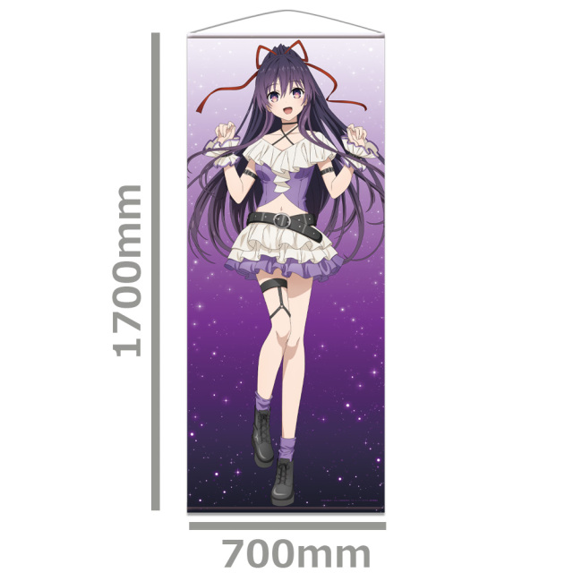 デート・ア・ライブV ほぼ等身大タペストリー 夜刀神十香 ゴシック