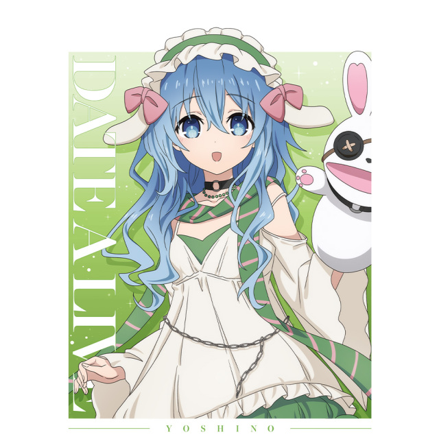 デート・ア・ライブV Tシャツ 四糸乃 ゴシックパンク ホワイトver. XL