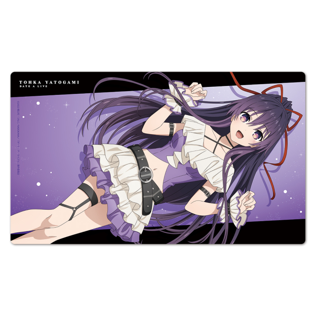 デート・ア・ライブV キャラクターラバーマット 夜刀神十香  ゴシックパンク ホワイトver. 【描き下ろし】