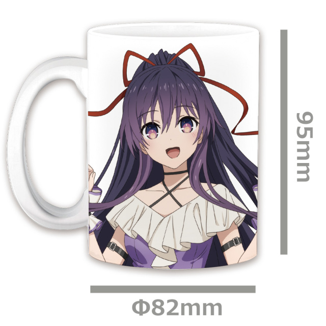 デート・ア・ライブV マグカップ 夜刀神十香 ゴシックパンク ホワイト