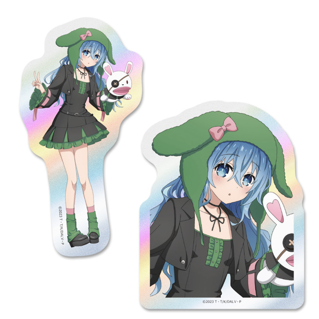 デート・ア・ライブV キャラキラステッカーセット 四糸乃 ゴシックパンクver. 【描き下ろし】