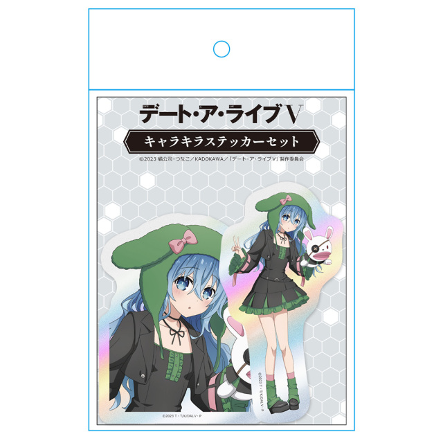 デート・ア・ライブV キャラキラステッカーセット 四糸乃 ゴシック