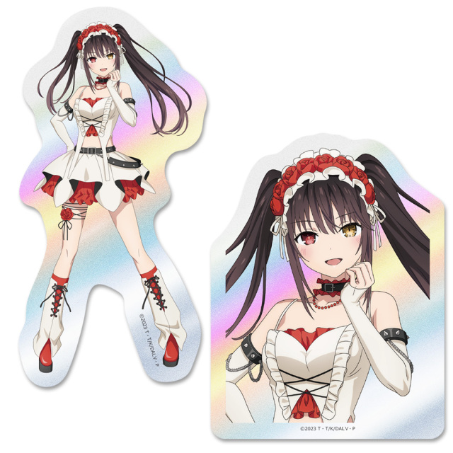 デート・ア・ライブV キャラキラステッカーセット 時崎狂三  ゴシックパンク ホワイトver. 【描き下ろし】