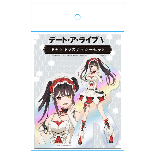 デート・ア・ライブV キャラキラステッカーセット 時崎狂三 ゴシック