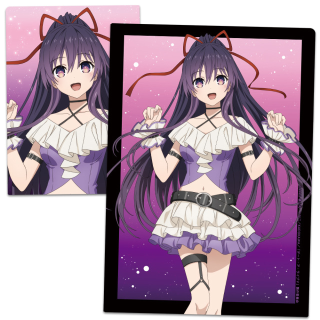 デート・ア・ライブV クリアファイル 夜刀神十香  ゴシックパンク ホワイトver. 【描き下ろし】