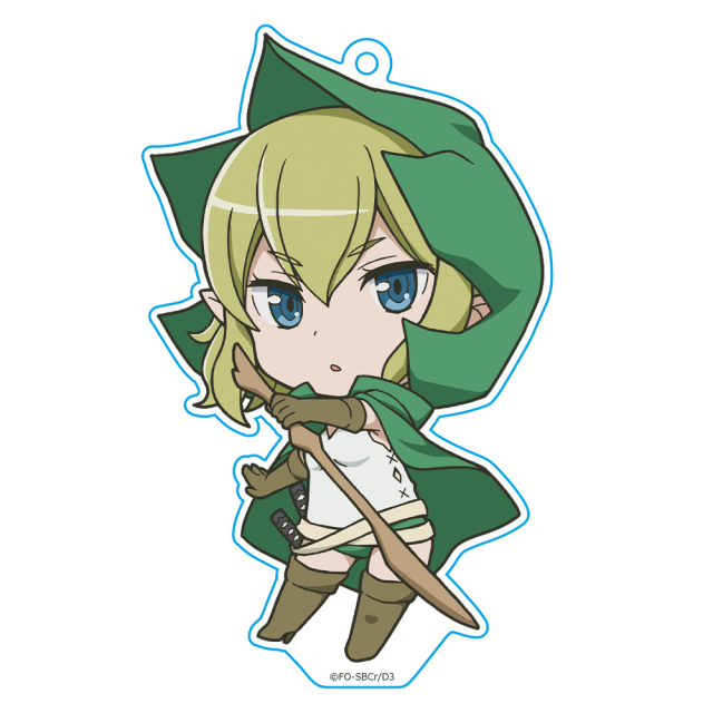 ダンジョンに出会いを求めるのは間違っているだろうかiii ぷにこれ キーホルダー スタンド付 リュー リオン