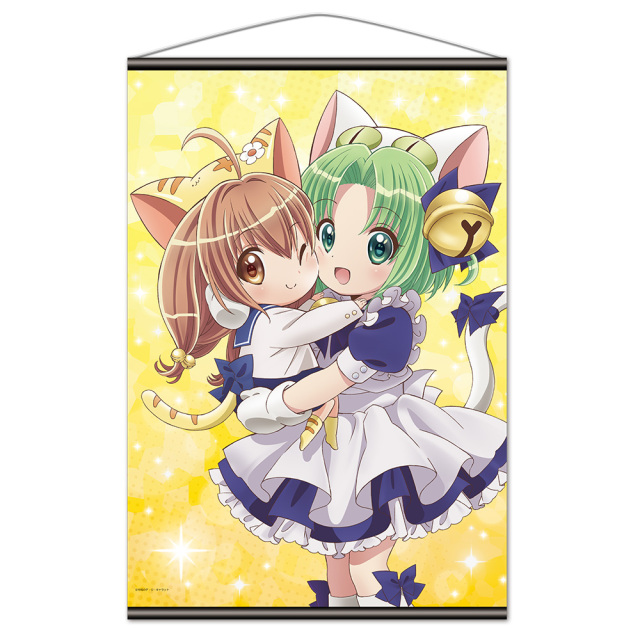 令和のデ・ジ・キャラット B2タペストリーA［でじこ＆ぷちこ］