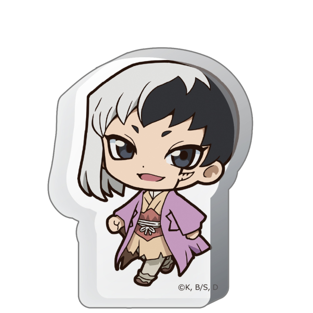 Ｄｒ．ＳＴＯＮＥ ついてっく厚みアクリルスタンド あさぎりゲン