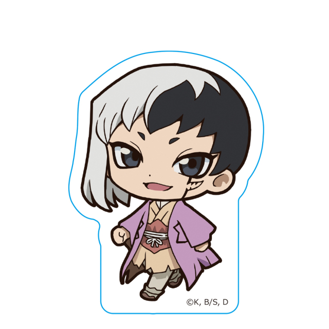 Dr．STONE ついてっく厚みアクリルスタンド あさぎりゲン