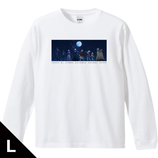 Dr.STONE リブ付ロングスリーブTシャツ ティザービジュアルver. Lサイズ
