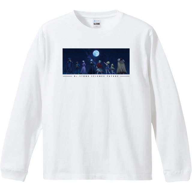 Dr．STONE リブ付ロングスリーブTシャツ ティザービジュアルver