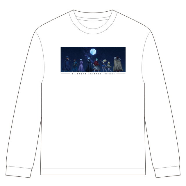 Dr．STONE リブ付ロングスリーブTシャツ ティザービジュアルver