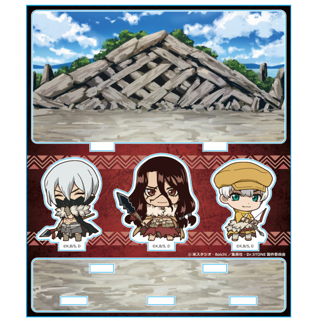 Dr．STONE アクリルジオラマB[司&氷月&羽京]