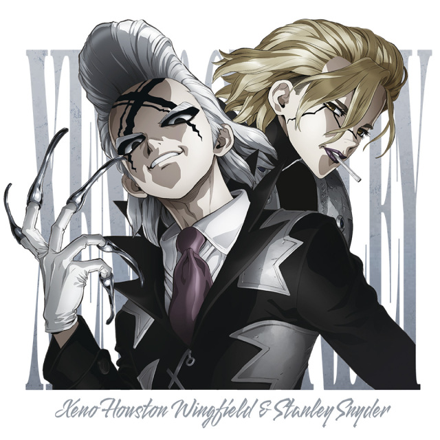 Dr．STONE リブ付ロングスリーブTシャツ ゼノ&スタンリー