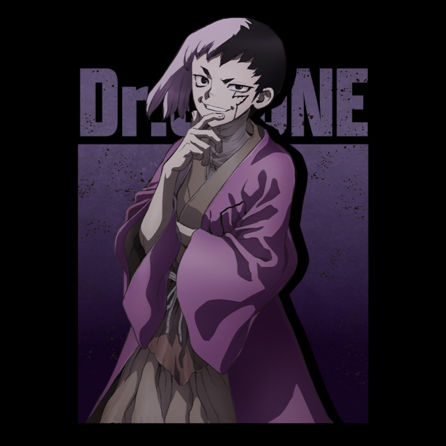 Dr．STONE Tシャツ あさぎりゲン Mサイズ