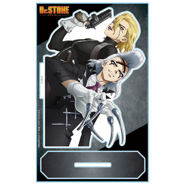 Dr.stone スタンリー　Dr.ゼノ　龍水　アクリルスタンド アクリルスタンド（「Dr.ゼノ＆スタンリー」セット） / Official