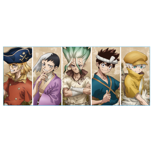 Dr．STONE 湯のみ 千空&ゲン&龍水&クロム&羽京