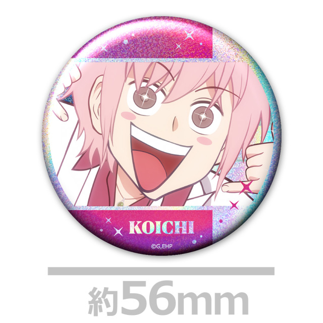 アニメ「えぶりでいホスト」 ホログラム缶バッジ4個セット CLUB☆ONE