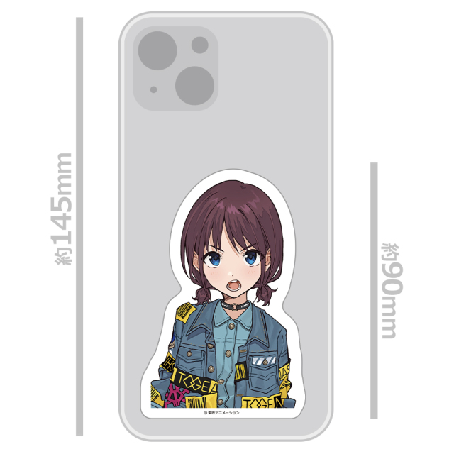 アニメ「ガールズバンドクライ」 ダイカットステッカー 井芹 仁菜