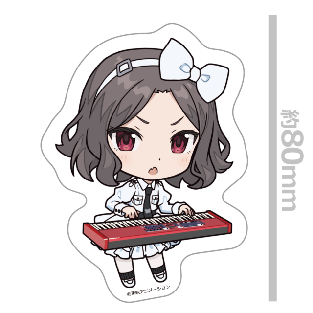 アニメ「ガールズバンドクライ」 ダイカットステッカー 海老塚 智 vol.3