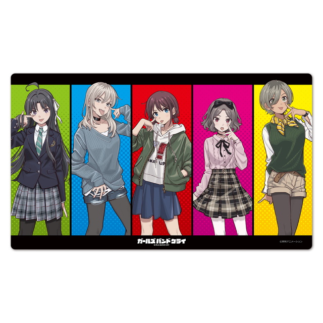 アニメ「ガールズバンドクライ」 キャラクターラバーマット トゲナシ
