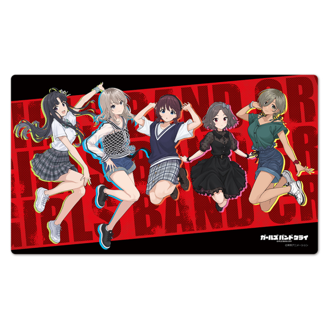 ガールズバンドクライ スリーブ ラバーマット アニメ「ガールズバンドクライ」 キャラクターラバーマット トゲナシ