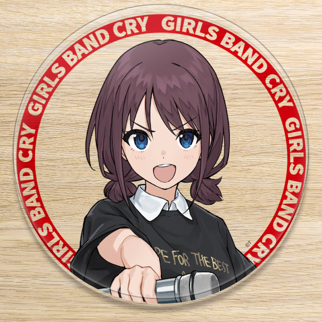 アニメ「ガールズバンドクライ」 アクリルコースター(スタンド付) 井芹