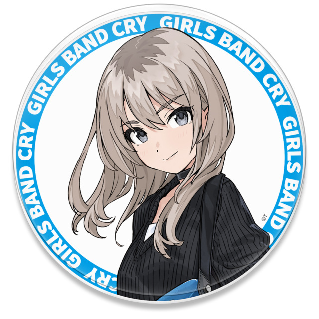 アニメ「ガールズバンドクライ」 アクリルコースター(スタンド付