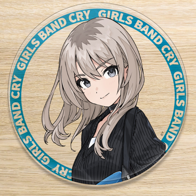 アニメ「ガールズバンドクライ」 アクリルコースター(スタンド付