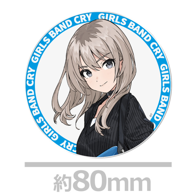アニメ「ガールズバンドクライ」 アクリルコースター(スタンド付
