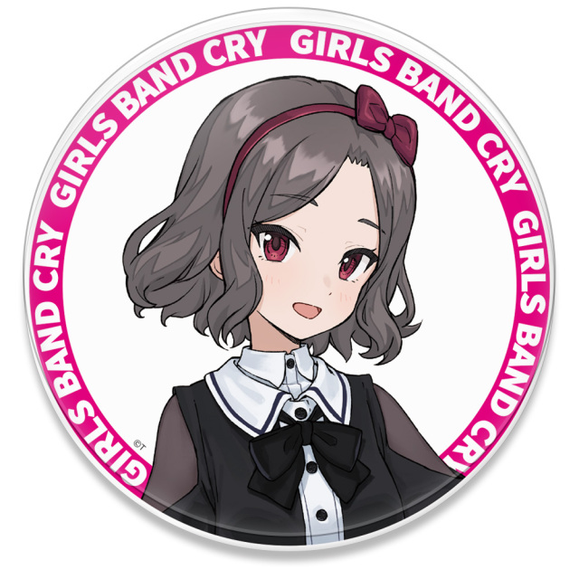 アニメ「ガールズバンドクライ」 アクリルコースター(スタンド付
