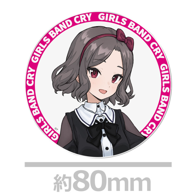 アニメ「ガールズバンドクライ」 アクリルコースター(スタンド付