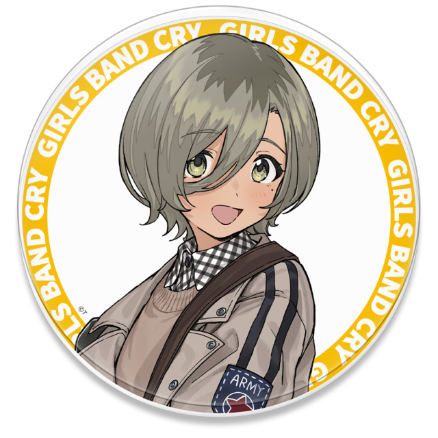 アニメ「ガールズバンドクライ」 アクリルコースター(スタンド付) ルパ vol.2