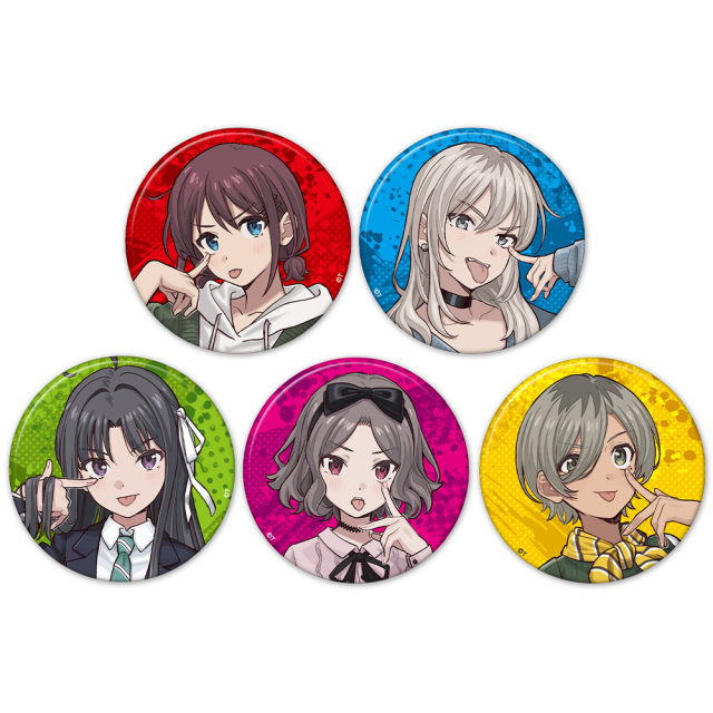 アニメ「ガールズバンドクライ」 缶バッジ5個セット トゲナシトゲアリ vol.3