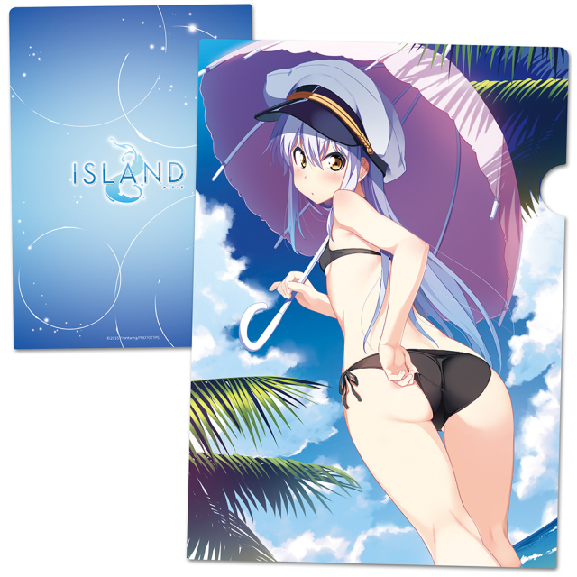 ノベルゲーム Island アイランド クリアファイルa