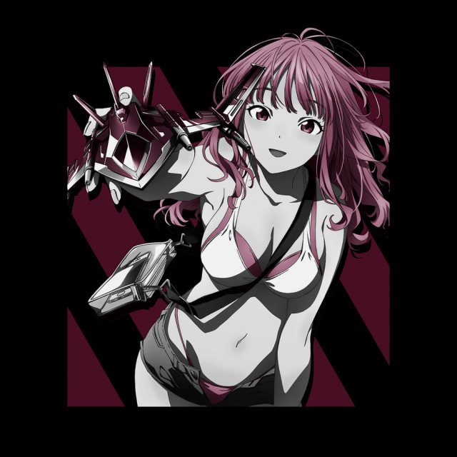 グリッドマン ユニバース Tシャツ 南夢芽 Lサイズ