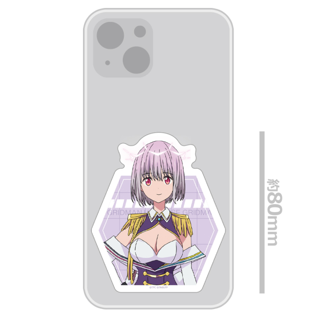 グリッドマン ユニバース ダイカットステッカー 新条アカネ（ニュー